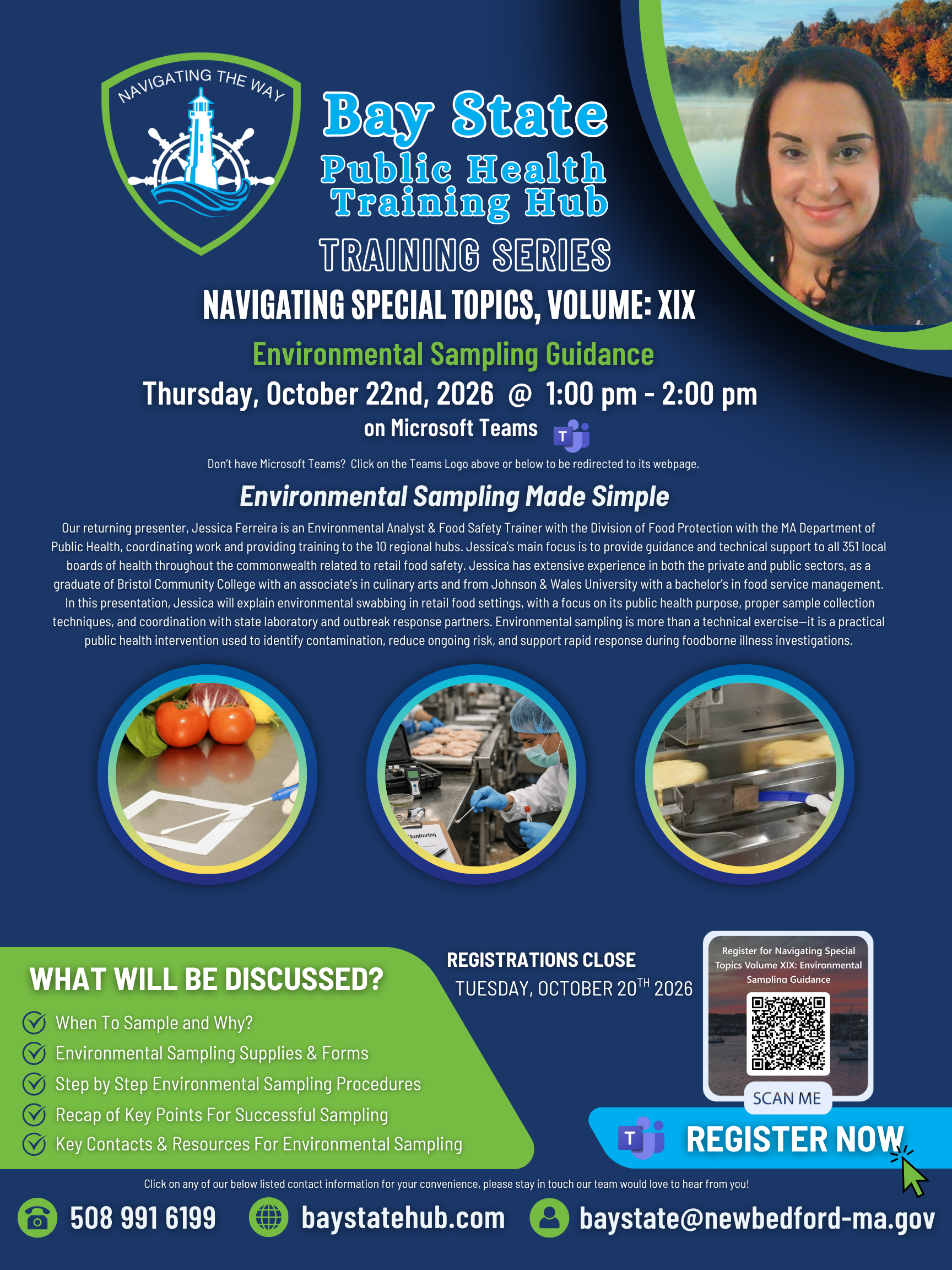 NST Volume XIX Environmental Sampling 10.22.26 @ 1pm NST Volume XIX Environmental Sampling 10.22.26 @ 1pm