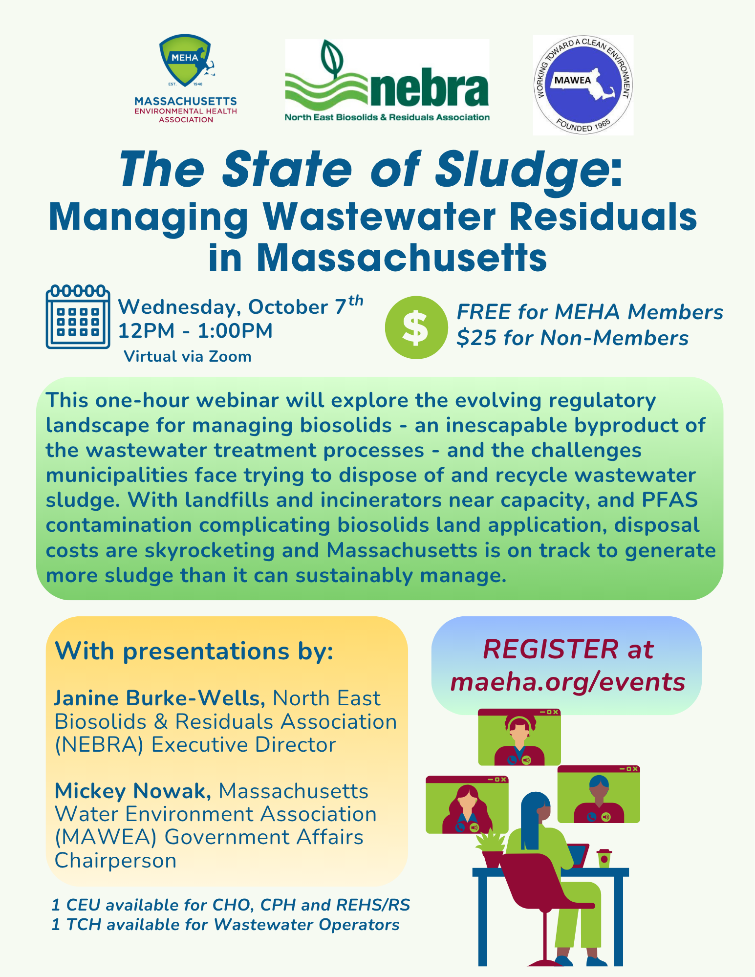 State of Sludge MEHA Webinar Flyer 26'