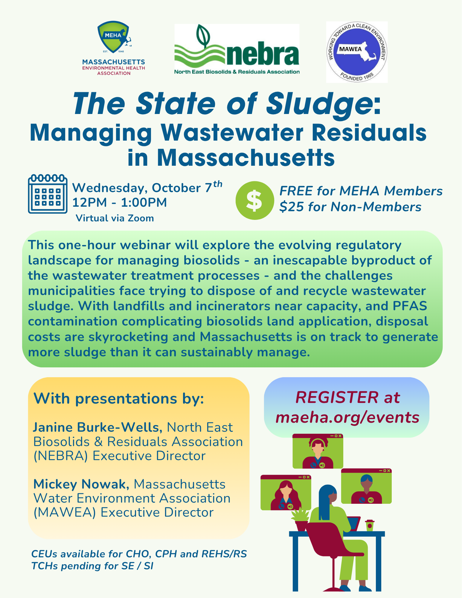State of Sludge MEHA Webinar Flyer 26'